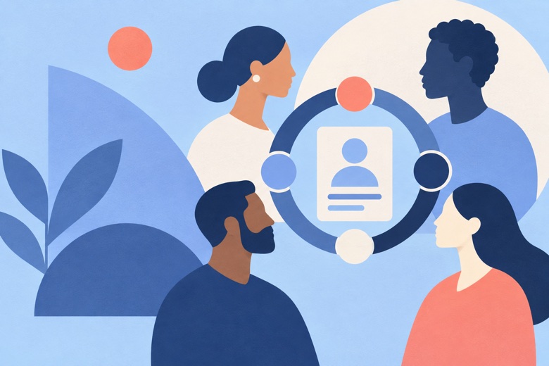 Human Resources app cover illustration